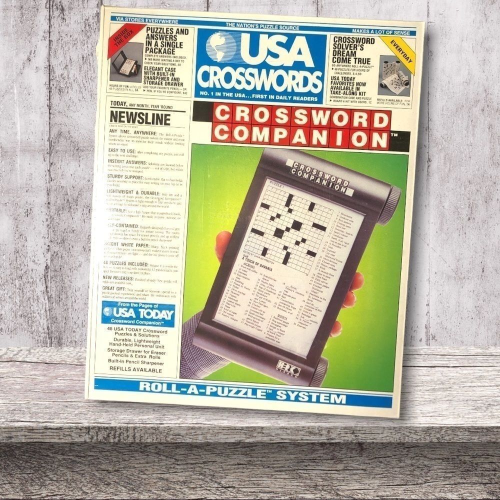 USA Crosswords Crossword Companion Roll A Puzzle